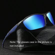 Kính thời trang nam nữ cổ điển cổ điển leo núi thể thao ngoài trời kính thời trang nam nữ thương hiệu sang trọng kính thời trang nhà thiết kế kính nhiệt đới bãi biển kỳ nghỉ mùa hè màu phấn mắt kính mắt lấp lánh chất liệu sang trọng thẩm mỹ - F44-2 - Xem 2