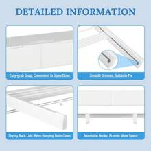 Fixed Clothes Drying Racks - one-size - View 7