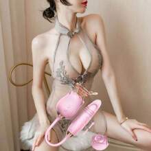 Vibrator Flower Shape G Spot Vibrator Intimate Nipple Vibrator Oral Licking Clitoris Vibrator Powerful Sex Toys For Women