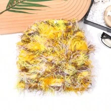 1pc Unisex Camouflage Fluffy Beanie Hat, Warm Thick Winter Cap For Men, Personalized Casual Outdoor Cycling Headwear Winter Christmas Hat Men Beanie Ski Hat Fall Outfit