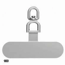 1 件金属手机壳夹吊坠挂钩垫适用于手链牢固固定耐用