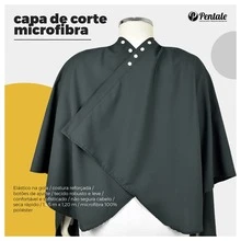 Pentale Microfiber Hairdressing / Barber Cutting Cape - 紫色 - 查看 4