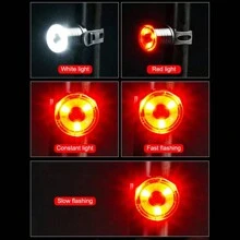Aluminium-Legierung LED Vorder- & Rückleuchten, Fahrradbeleuchtung für Mountainbikes bei Nacht