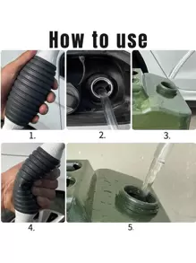 مضخة شفط سائل متعددة الوظائف ، مضخة نقل الوقود اليدوية المحسّنة لعام 2024، مضخة نقل البنزين، مضخة سيفون محمولة، مناسبة للبنزين والوقود والسوائل والمياه وخزانات الأسماك - متعدد الألوان - مشاهدة 6