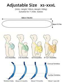 嬰兒背帶，適用於新生兒至幼兒 - 嬰兒背帶 - 嬰兒背帶 - 手持式嬰兒背帶 - 嬰兒背帶 - 適用於新生兒至幼兒，7-35磅 - 嬰兒臀座 - 母嬰用品 - 適用於男孩和女孩 - 新生兒禮物 - 粉色 - 查看 8
