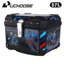 57L Motorrad Universal Topcase, für R1200GS R1250GS F800GS F850GS G310gs, große Kapazität Gepäckbox für Werkzeuge und Heckgepäck