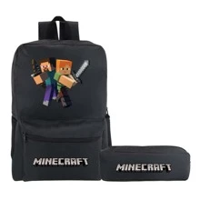 School Backpack And Pencil Case Kit For Children Various Characters In DTF Images Girl Or Boy Back To School - 19 - 查看 1