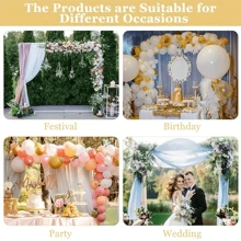 2m X 2m / 1.5m X 2m Metal Arch Party Decoration Kit - Elegant Floral Accents, Versatile Display Stand, Durable Backdrop Frame For Weddings, Birthdays, And General Celebrations - Easy Assembly, Versatile Event Decor