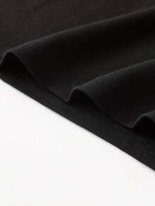 口号“Stay In Your Lane”印花大码女式纯色 V 领短袖休闲宽松 T 恤夏季