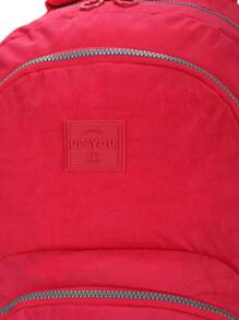 Crinkle Tactel Up4you Notebook Backpack - Màu Hồng Tươi - Xem 3