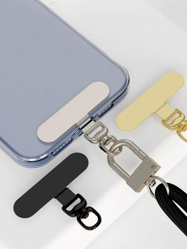 1/2/3 bucăți ultra-subțiri din oțel inoxidabil pentru telefon mobil, anti-pierdere, curea de fixare - fără a deteriora telefonul, înlocuiește ansamblul curei de telefon, conector pentru curea