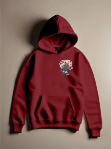 Alien ET Skate Streetwear Sweatshirt Print Over Premium Cotton Cang 0265 NERD VEST - Màu Tím - Xem 2