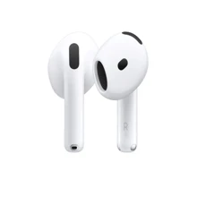 Apple Auriculares Bluetooth AirPods de 4ta generación con estuche de carga con cable USB-C - Blanco