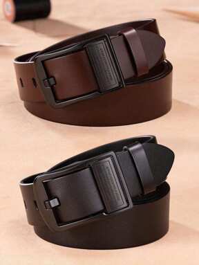 1pc Durable & Fashionable Adjustable Men's Belt, Suitable For Jeans And Pants, Suitable For Teen Summer Casual Outdoor Athletic Or Vacation Travel Or Graduation Gifts Or Birthday Dress Accessories Or Daily Wear