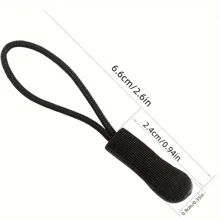 Juego de 50/100 piezas de etiquetas de recambio de cremallera de colores mixtos, clips duraderos para extender y reparar cordones de cremallera, aptos para maletas, mochilas, chaquetas, carteras, bolsos - Juego de tiradores de cremallera de colores surtidos