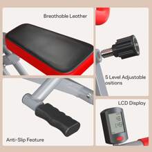 Dlandhome Squat Assist Trainer For Hip And Leg Exercises, 5-Position Adjustable Seat Cushion, Upgraded Version Enhanced Resistance,Squat Exercise Equipment For Home Gym Fitness - 銀色 - 查看 6