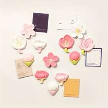 20/30/50 pièces Punaises en forme de tulipe colorées - Punaises décorative en liège pour panneau d'affichage, mur photo, carte et fournitures de bureau et scolaires - Accessoires vibrants, faciles à utiliser et pratiques