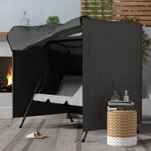 Outsunny 3 Seater 600D Oxford Patio Swing Chair Cover Outdoor Garden Furniture Rain Protection Protector Waterproof Anti-UV, 177 X 114 X 152cm / 205 X 124 X 164cm - Dark Grey - View 7