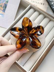 2 piezas Pinza de pelo transparente con estampado clásico de leopardo de 8 cm, elegante y retro, adecuada para trenzas, coletas, moños, apta para uso diario casual, ir y venir, vacaciones, fiestas, citas, escuela, universidad, accesorios de pelo de mujer para outfits de vacaciones