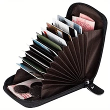 Cartera multicapa, con cierre de cremallera, informal, ligera, portátil, de gran capacidad, adecuada para adolescentes, casual de verano, al aire libre, atlética o de viaje, o como regalo de graduación o accesorios para vestir en cumpleaños