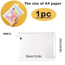 Baby Room Toy Storage Bag, Block Storage Bag, Puzzle Toy Sorting And Organizing Magic Bag, Mesh Bag Zipper Bag, Outing Toiletries Storage Bag Love Valentine - Multicolor - View 7