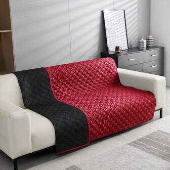 1pc Water-Resistant Anti-Slip Sofa Cover, Dirt-Proof Furniture Protector Mat, All Season Sofa Pad Suitable For Dogs, Pets, Cats Decoration