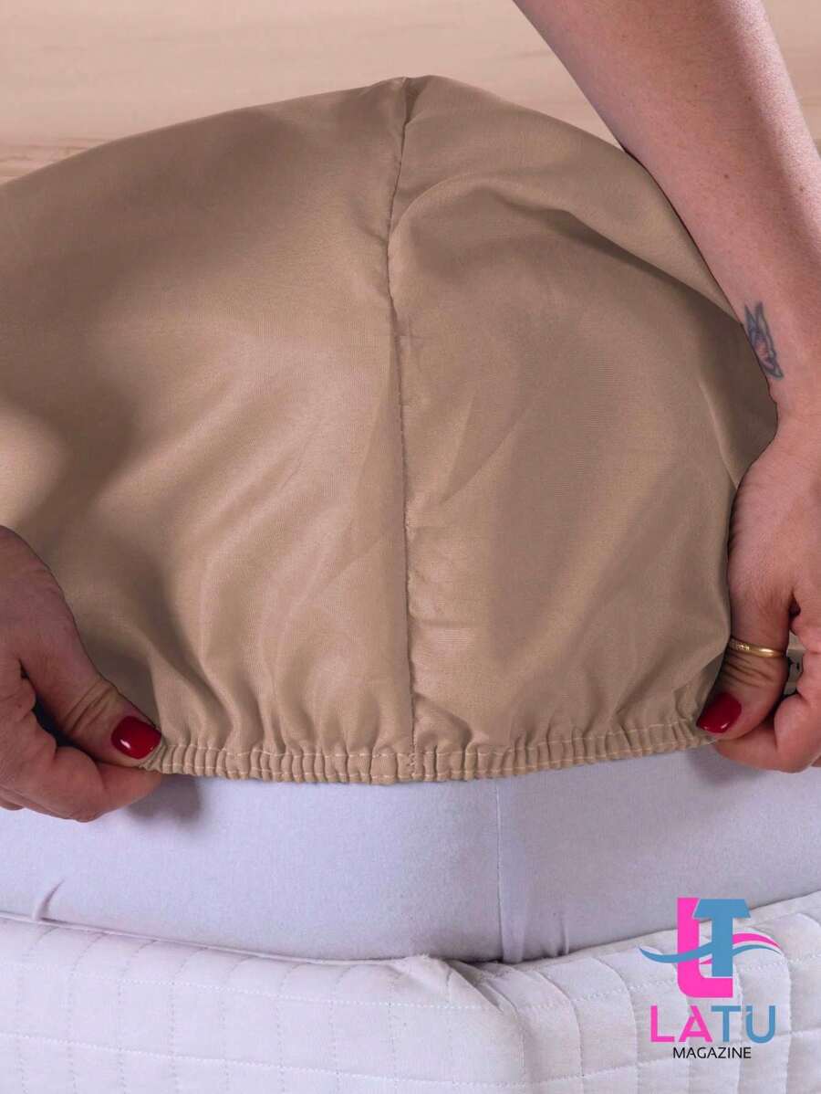 King/Queen/Double/Single Sheet - With Elastic - 170 Thread Count Microfiber SEPARATE DOES NOT INCLUDE PILLOWCASES - Màu Khaki - Xem 1