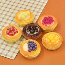 10/20/30pcs Mini Fruit Tart DIY Models, DIY Accessories Arts & Crafts Supplies, Home Decor, Cute DIY Jewelry Handicrafts, Assorted Random Mix - Multicolor - View 13