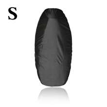 1 PIEZA Funda de asiento impermeable y flexible universal para lluvia de motocicleta y tranvía, cubierta de sillín personalizada, a prueba de polvo, accesorio de motocicleta para entusiastas del aire libre - Negro - Ver 6