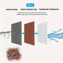 浴室配件厨房水龙头活性炭水龙头净化过滤器易于安装水过滤净水器去除杂质浴室配件厨房水龙头家居浴室装饰秋季装饰 - 銀色 - 查看 7