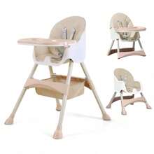 1pc Toddler Adjustable Dining Chair, 2-Layer High Chair Combo, Detachable And Versatile For Home Use