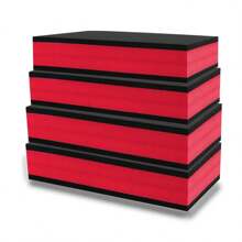 Eva Step 60x28x10 Professional Functional Gym Exercises Gymnastics Aerobics - 紅色 - 查看 2