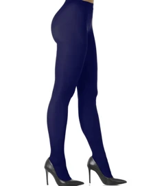 Opaque Wolf 40 Thread Tights 5830-001 - 藍色 - 查看 1