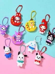 新品圣诞系列娃娃盲盒玩具戳戳乐大号娃娃24孔送亲朋好友圣诞礼物生日礼物娃娃挂件戳戳乐（内有款式随机） - 彩色 - 查看 7