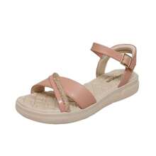 Beira Rio COMFORTFLEX SHINE ORTHOPEDIC WOMEN'S SANDAL 2442301 - 米色 - 查看 3