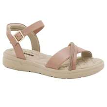 Beira Rio COMFORTFLEX SHINE ORTHOPEDIC WOMEN'S SANDAL 2442301 - 米色 - 查看 2