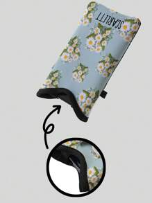 Pattern Double-Sided Printed Shock-Absorbing Phone Bag With Adjustable Hanging Rope - Crossbody Bag With Mesh Pocket, Adjustable Neck Rope, Suitable For Various Phone Models