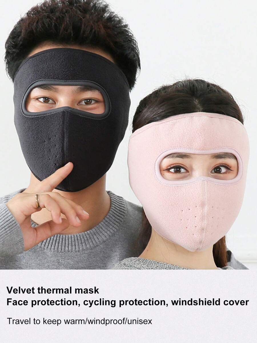 Unisex Autumn/Winter Face Cover, Windproof And Warm Cycling Ear Mask