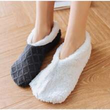秋冬季地板袜家居保暖女男袜雪地袜睡眠地毯袜拖鞋袜男士防滑瑜伽袜