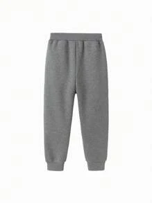 Balabala Tween-Jungen Thermogefütterte winddichte Hose, dicke Winterhose 2024