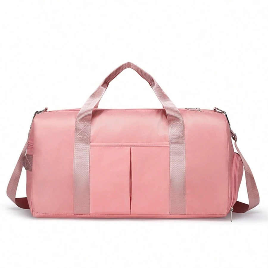 Waterproof Travel Bag Gym Fitness Bag - 粉色 - 查看 1
