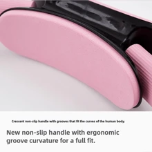 Pilates Circle Yoga Fitness Exercise Leg Beauty Magic Circle Crescent Handle Thin Waist Circle Multi Functional Leg Clamp Circle