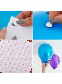 Balloon Decoration Accessories Super Sticky Stickers Balloon Double-Sided Balloon Foam Round Glue Point