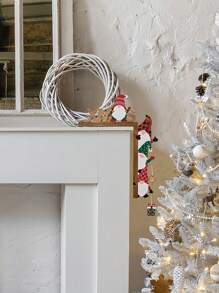 2 Cái/bộ Đồ trang trí cửa gỗ Giáng sinh - Trang trí khung cửa Giáng sinh lùn màu, Trang trí khung góc cửa Giáng sinh, Trang trí cửa Giáng sinh, Trang trí góc cửa Giáng sinh, Trang trí nhà cửa, Trang trí bối cảnh, Trang trí tiệc theo chủ đề, Trang trí tường - Giáng sinh - Xem 10