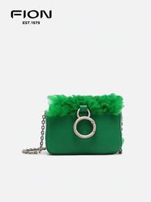 FION X Super Fr E-Ak Crossbody Shoulder Bag Anime Cute Cartoon Bag For Girls,Green FCAWVHU001