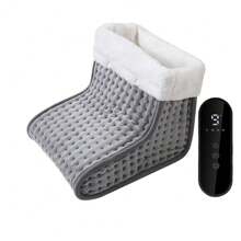 Calentadores eléctricos para los pies, botas calentadas eléctricamente, almohadilla de calentamiento rápido, calentador de pies para hombres y mujeres