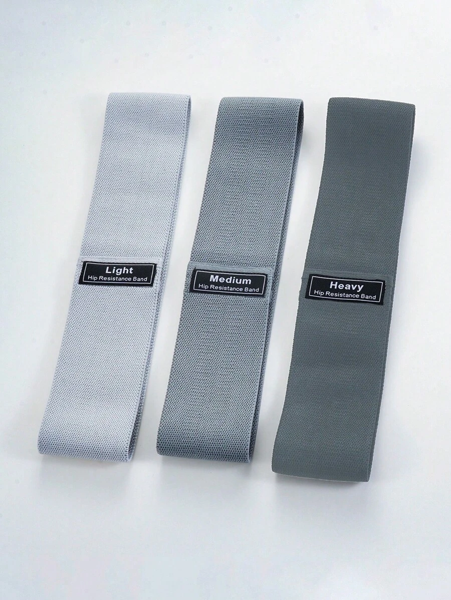 1 件不同弹力带、阻力带，用于锻炼健身健身房配件、运动、健身房、家庭锻炼、健身带、阻力带 - 灰色 - 查看 1