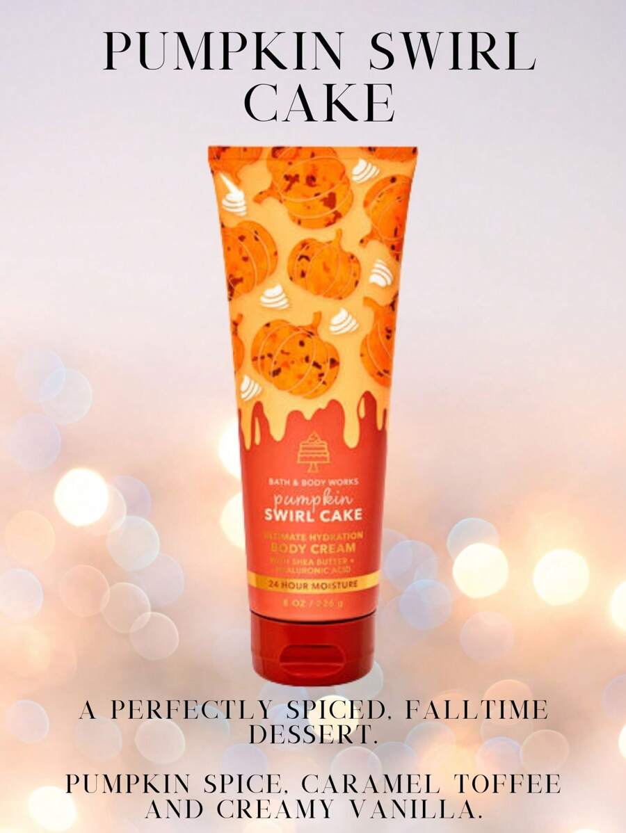 Bath And Body Works BBW Body Lotion Body Cream Body Care Fragrance - Pumpkin Swirl Cake - View 1
