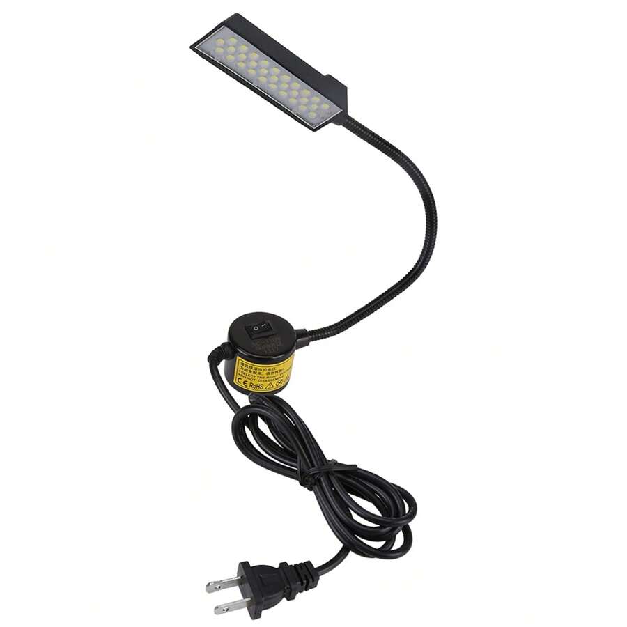 1pc 30 LED Light Lamp Magnetic Base Switch For Sewing Machine Working Light - Multicolor - View 1