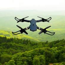 Dron RC Profesional Plegable con Cámara HD control Remoto con Base para Celular y Estuche de Viaje, contiene refacciones - Gris - Ver 3